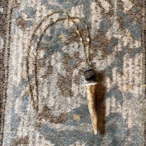 Deer Antler Necklace